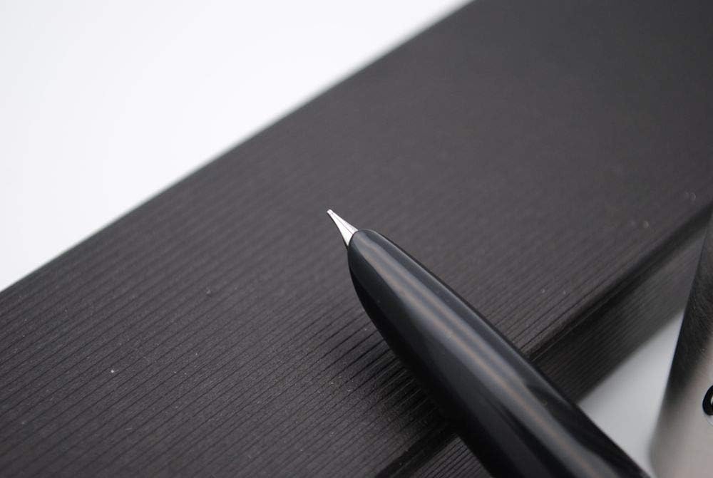 JINHAO 51A Wooden Fountain Pen Steel Cap (Red GuiBao Wood, Extra Fine Nib 0.38mm)