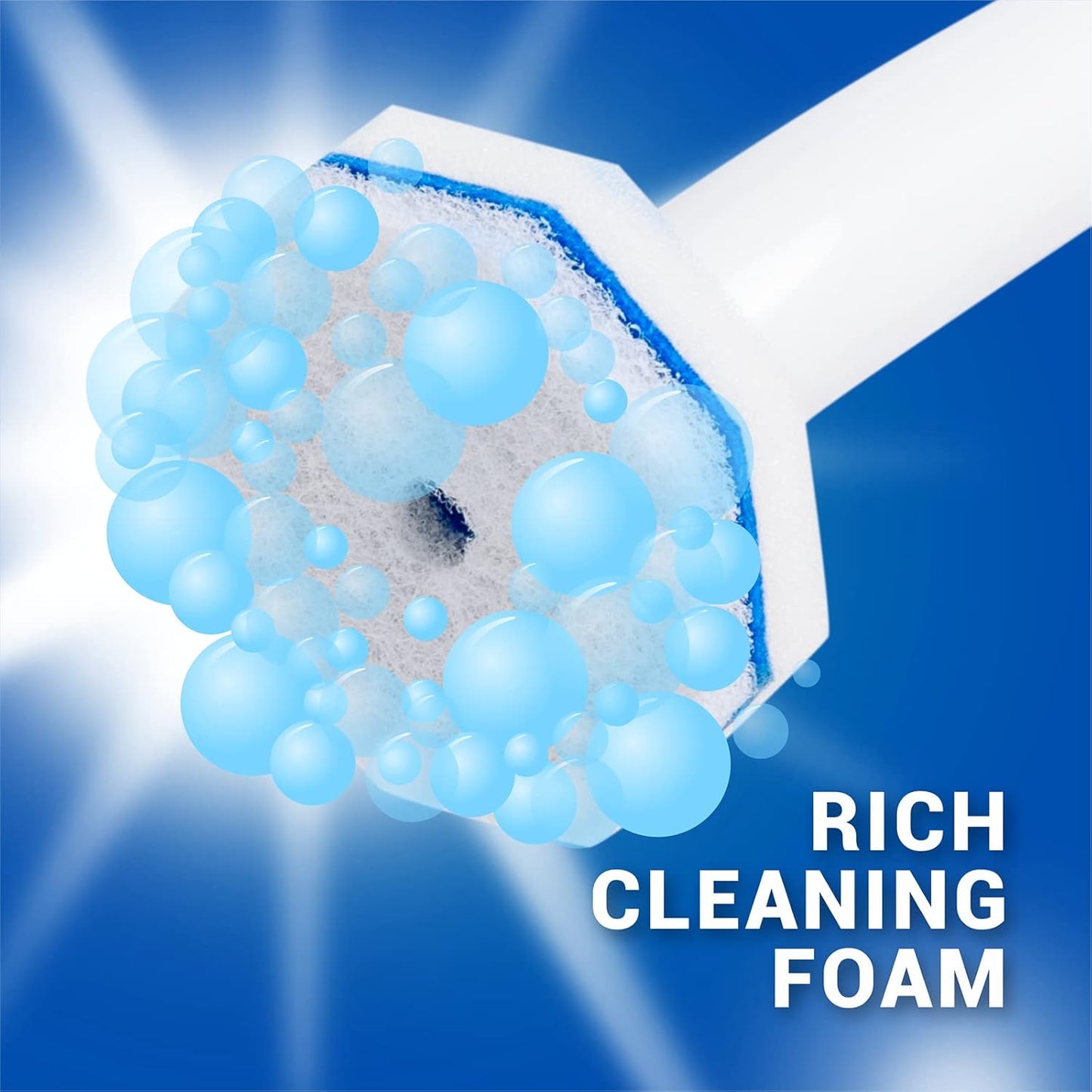 Aimery 100 Counts Blue Disposable Toilet Bowl Cleaning Refills Make Toilet And Bathroom Be Fresh(100, Blue)
