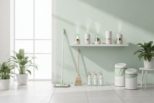 A Practical Guide to Keeping the Home Fresh Using Air Fresheners, Cleaning Tools, and Waste Receptacles & Liners
