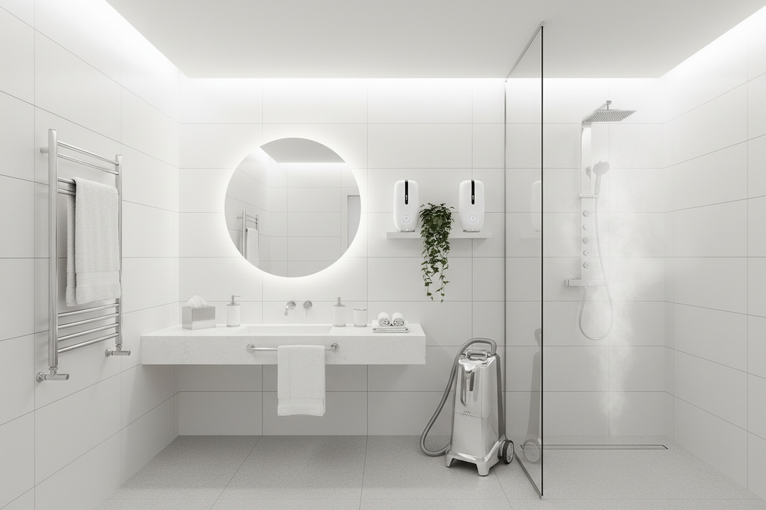 Bathroom Hygiene Engineering: Bathroom Accessories, Steam Cleaners, and Air Fresheners for Moisture-Controlled Spaces