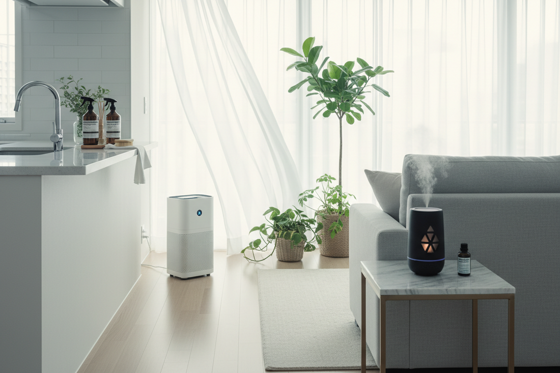 How Cooling & Air Quality, Air Fresheners, and Household Cleaning Work Together in Everyday Homes