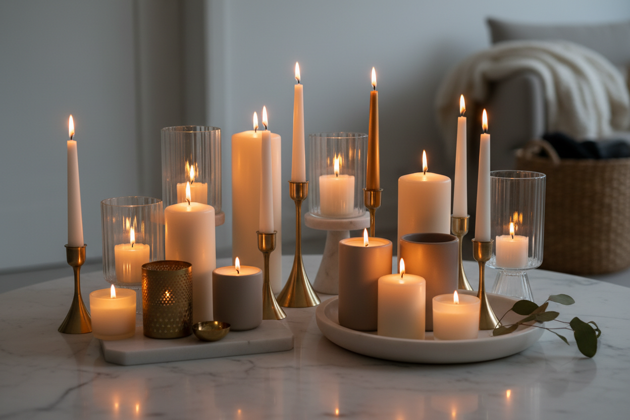 Candles & Holders