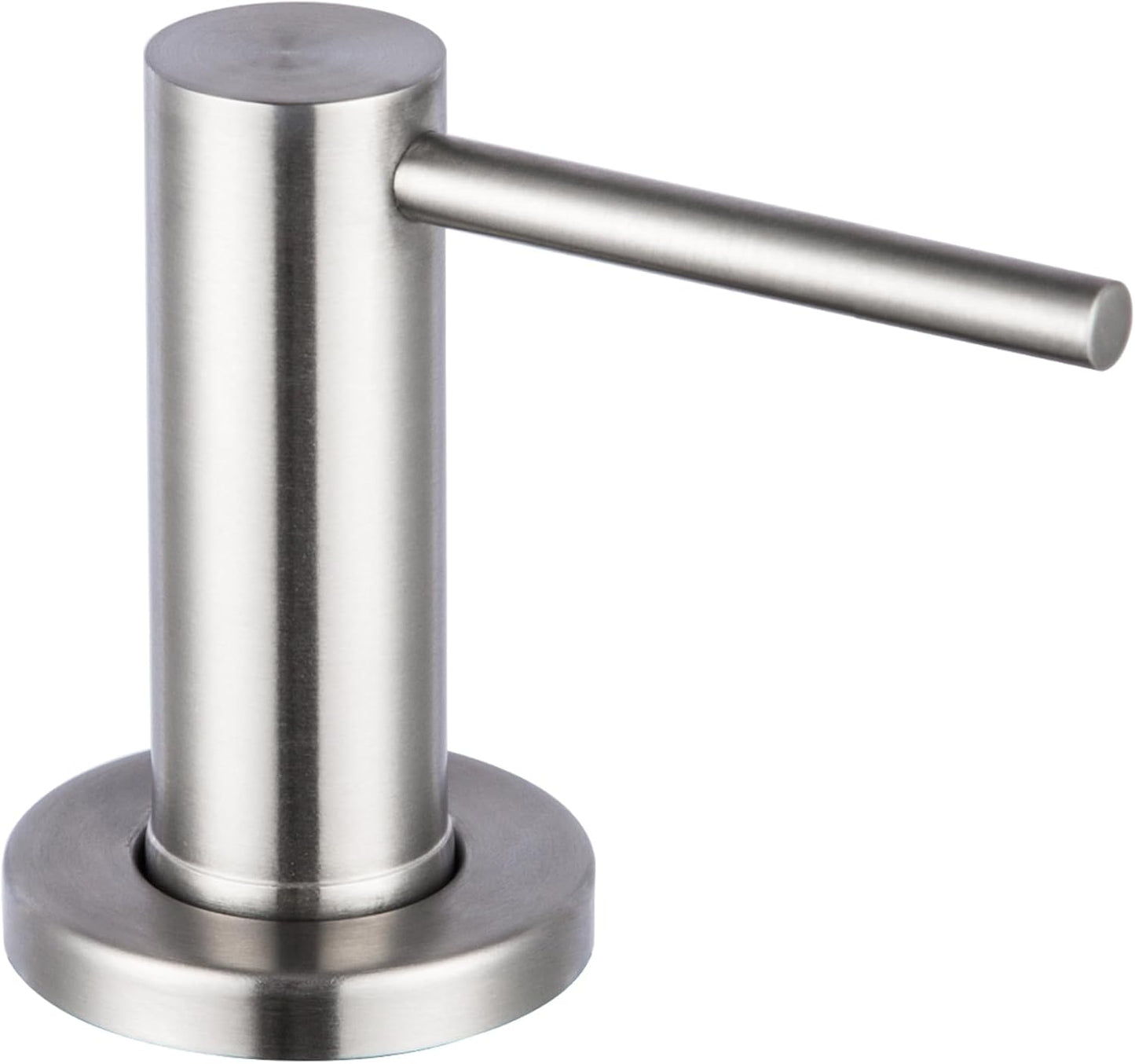 Soap Dispenser for Kitchen Sink Polished Chrome GAPPO Stainless Steel Countertop Pump Hand Lotion Built in Bottlend Lotion Built in Bottle