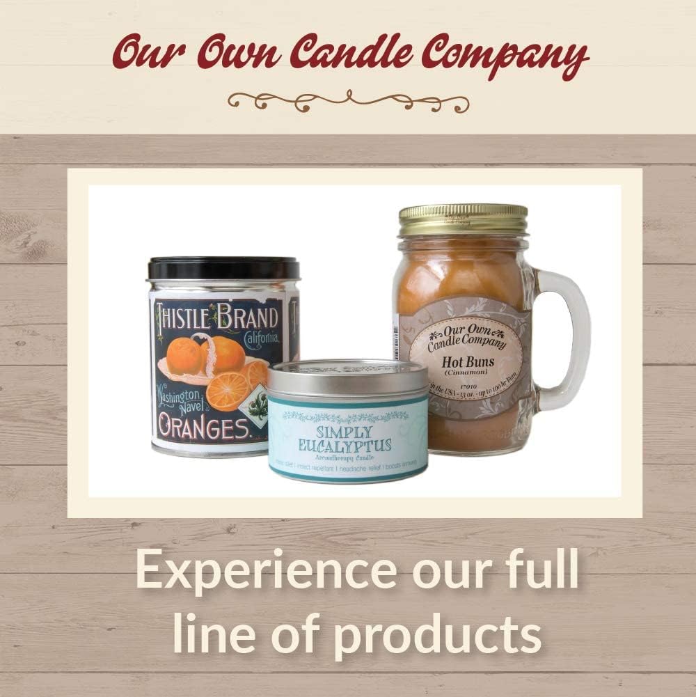 Our Own Candle Company Premium Wax Melt, Lemon Poundcake, 6 Cubes, 2.4 oz (4 Pack)
