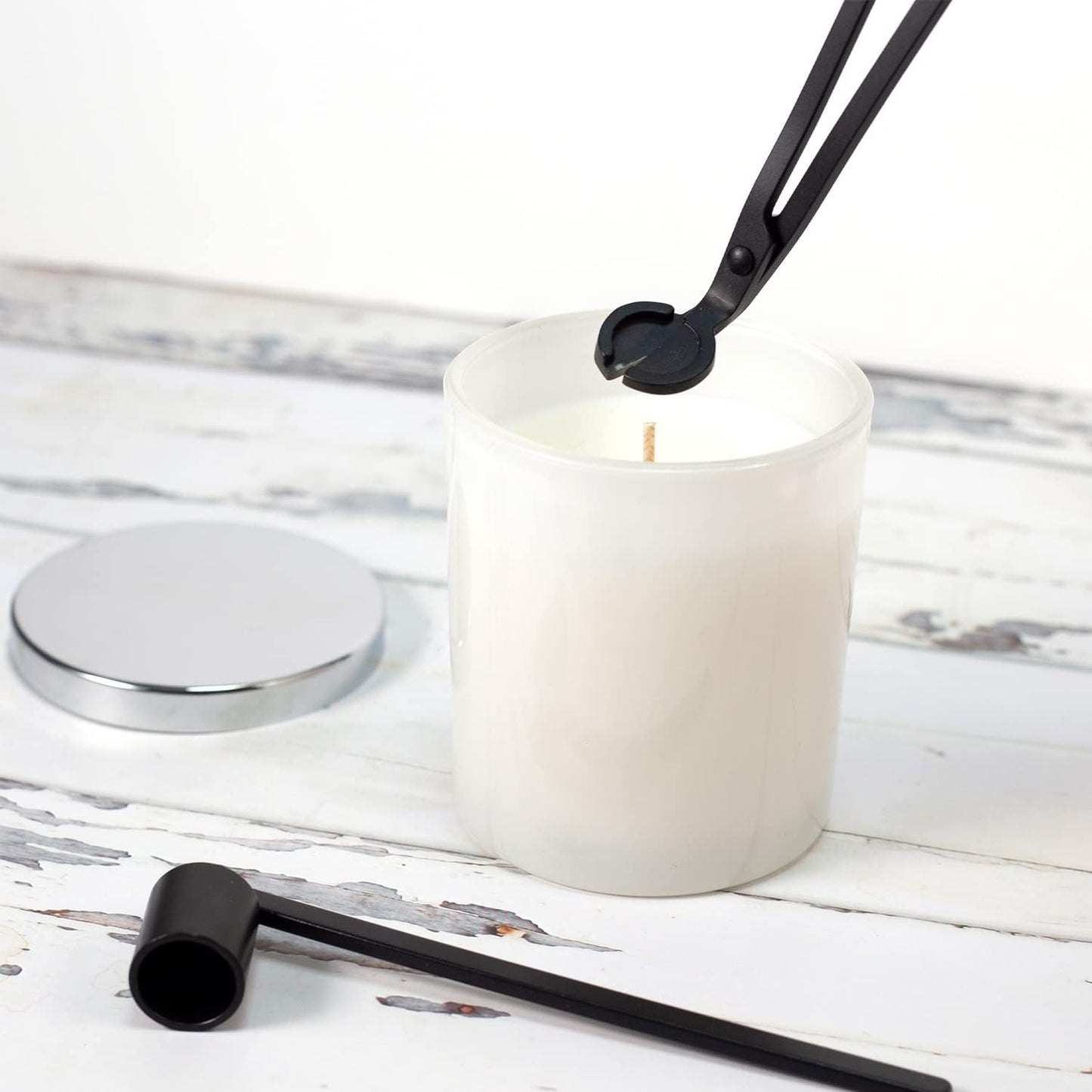 Candle Wick Trimmer and Candle Snuffer Accessory Set – Pick Your Color