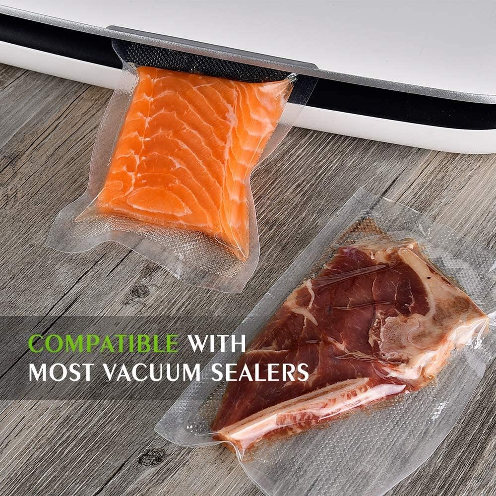 Vacuum Sealer Bags for Food，Seal a Meal Bags Rolls，11inx20 Rolls 2 Pack，XinBaoLong，Commercial Grade, Heavy Duty, BPA Free,Great for Vac Storage