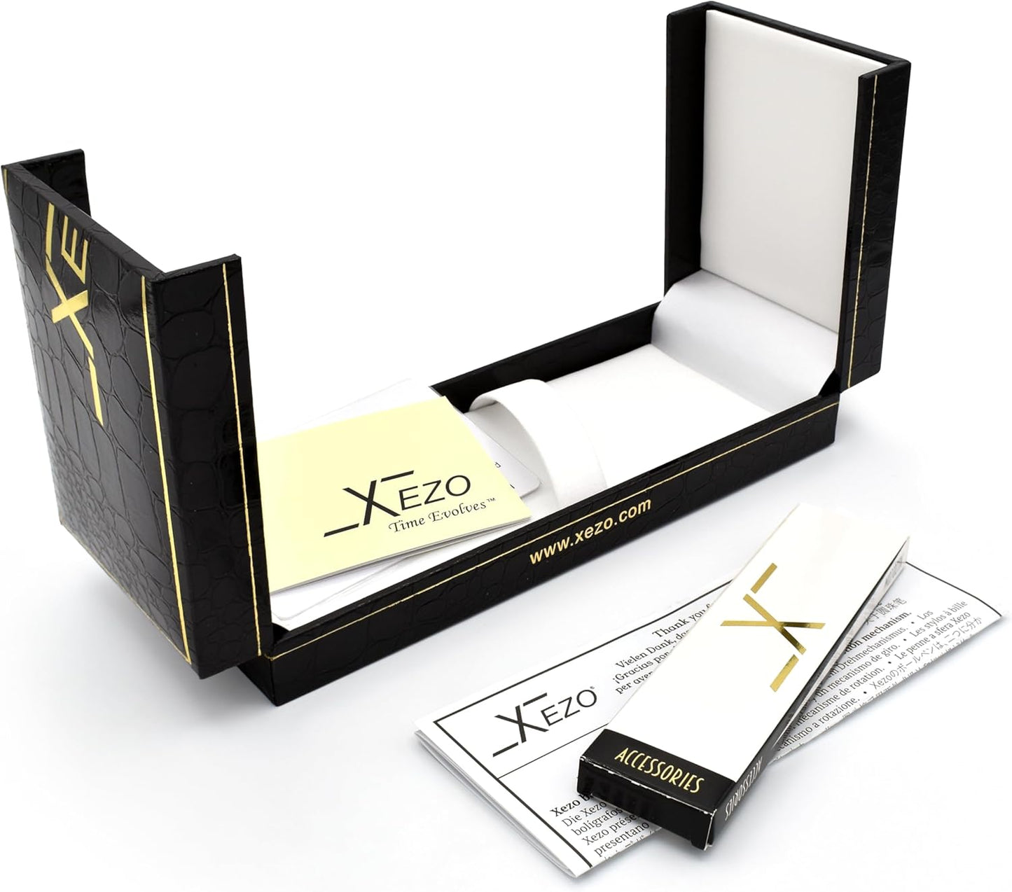 Xezo Urbanite II Fountain Pen, Medium Nib. Ocean Teal and Black Color with Chrome Plating. Handcrafted, Limited Edition, Serialized