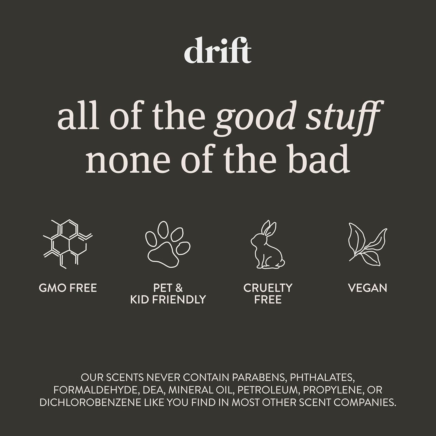 Drift Car Air Freshener - Stone Air Freshener Car Odor Eliminator - Long Lasting Scent - Auto Accessories - Metal Clip - Essential Oils - Clean Ingredients - Teak Scent Starter Kit