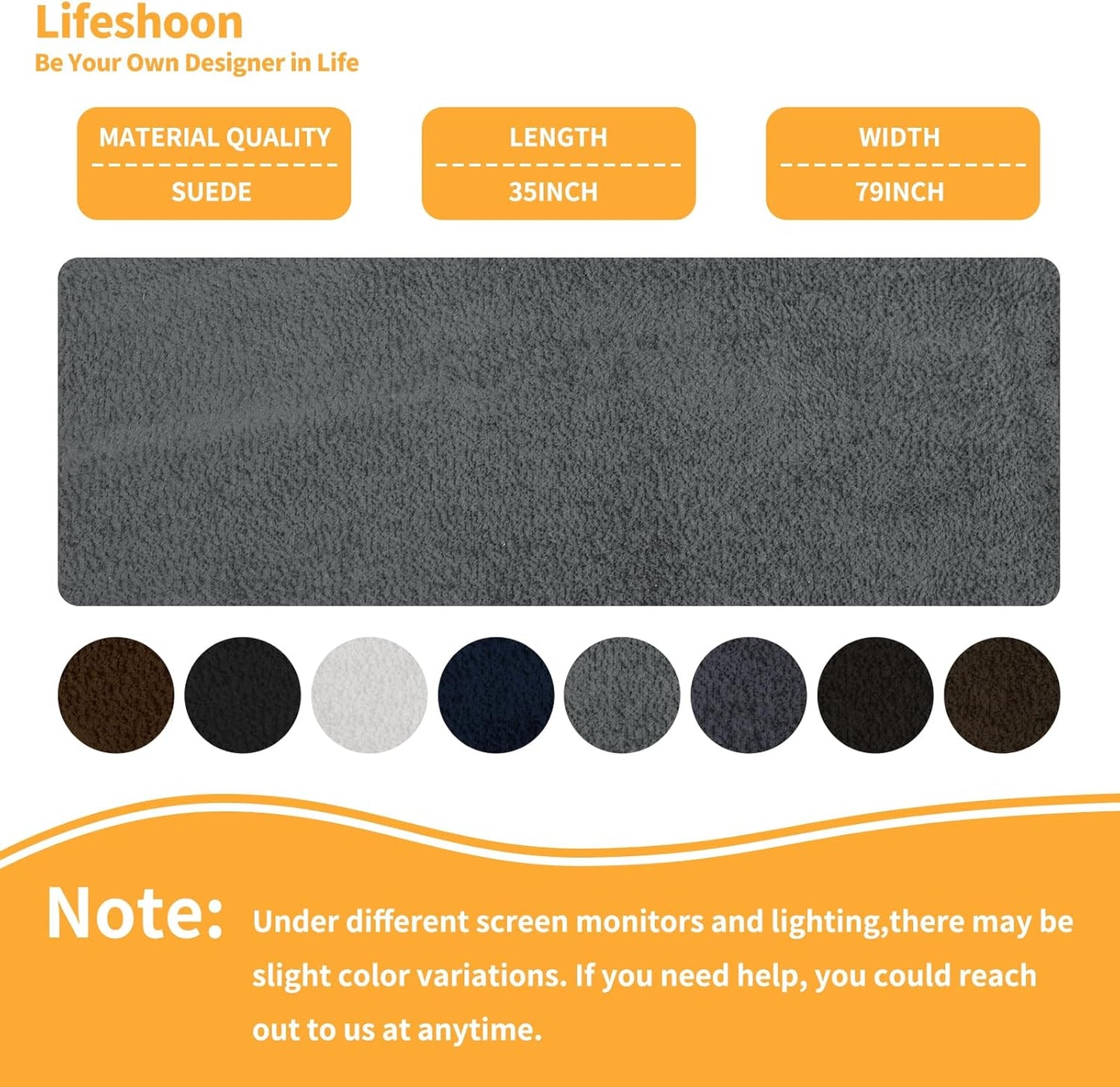 Fabric Repair Patches, 35X79 Inch Self-Adhesive Suede Patches Tape Durable, DIY Large Fabric Repair for Sofa, Couches, Furniture, Chair, Clothing （35X79 Inch, Dark Blue）