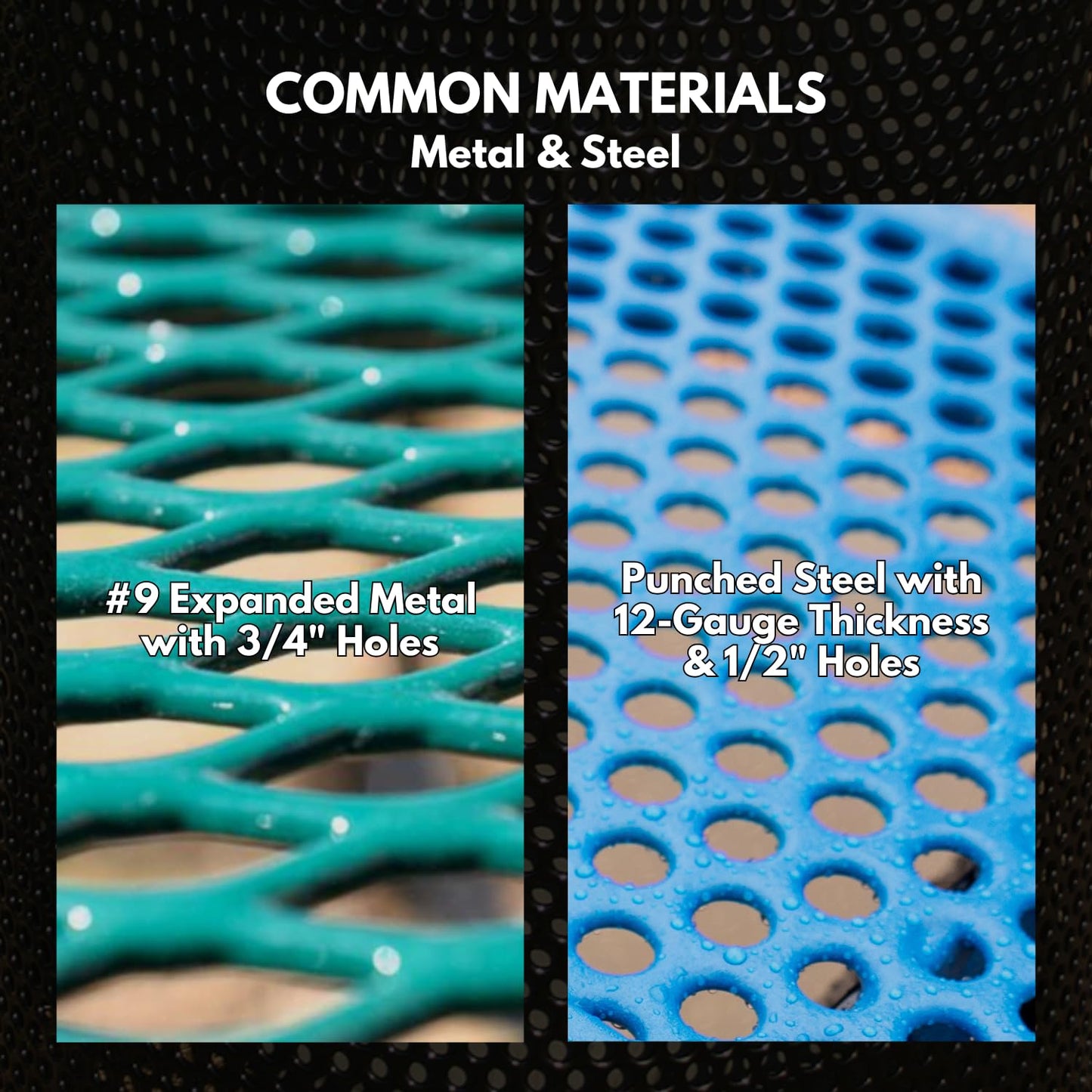 COATEDOUTDOORFURNITURE RFT-P-Gry Heavy Duty Round Trash Receptacle with Flat Top, Liner Included, 32 Gallon, Gray, Made in America