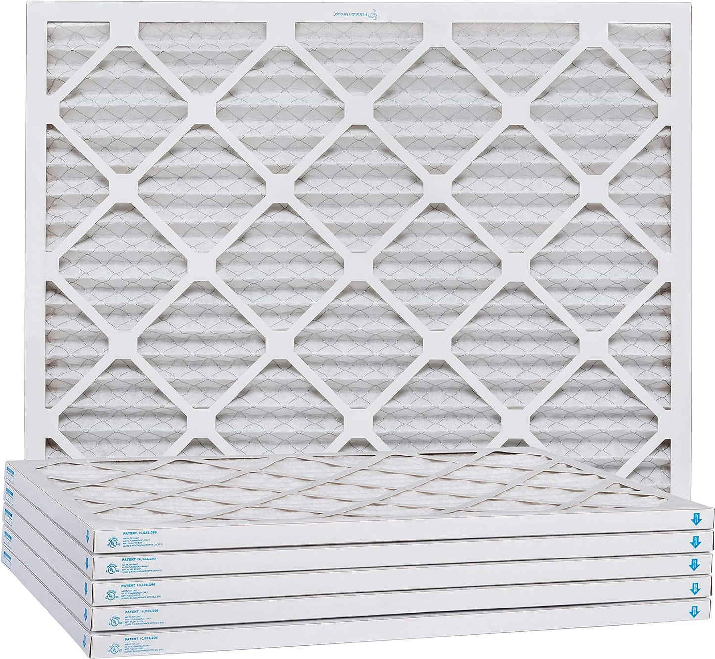 Aerostar 24x28x1 MERV 11, Pleated Air Filter, 24x28x1, Box of 6, Made in the USA
