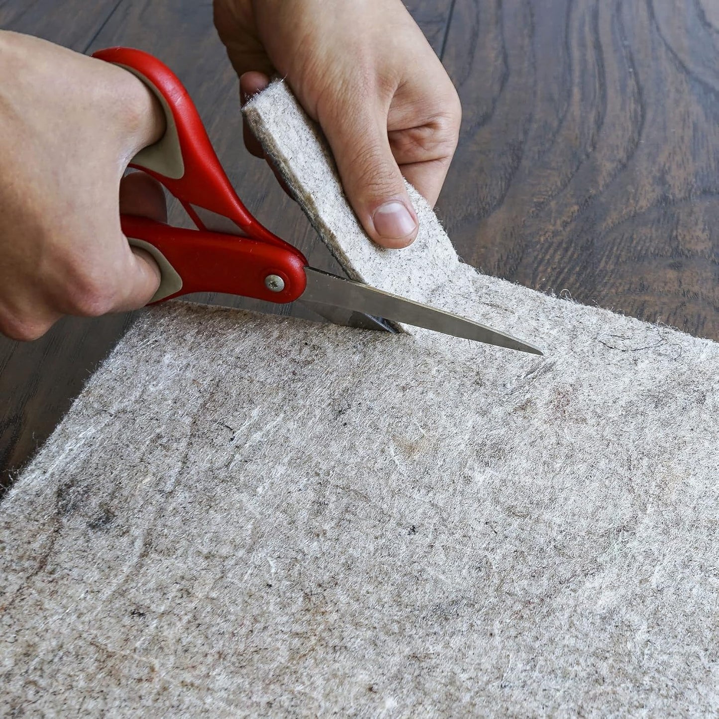 RUGPADUSA - Dual Surface - 7'6" x 9'6" - 1/8" Thick - Felt + Rubber - Non-Slip Backing Rug Pad - Adds Low-Profile Comfort and Protection